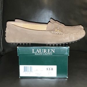 NIB (new in box) Ralph Lauren Suede Flats 🥿
